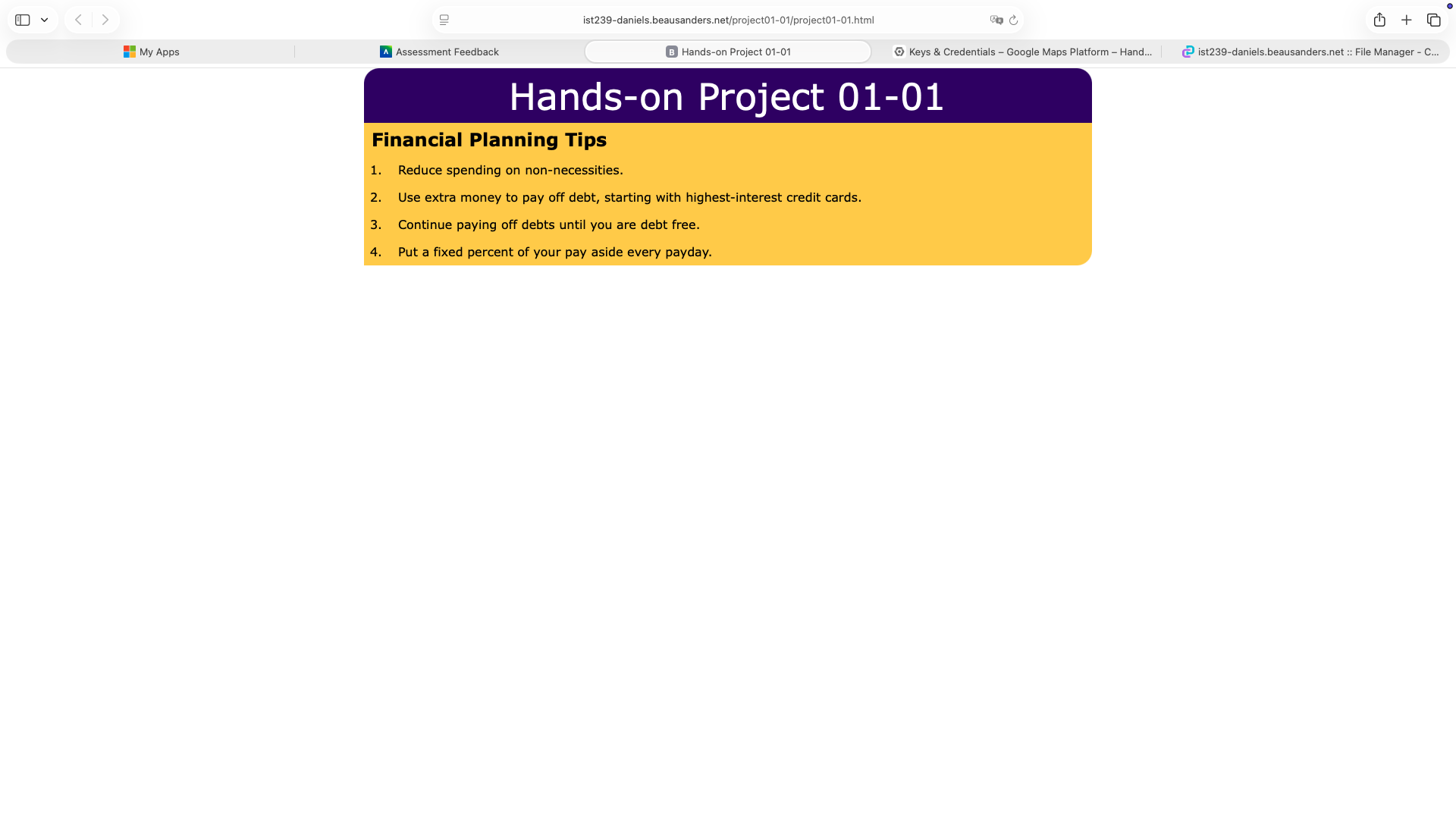 Project Preview